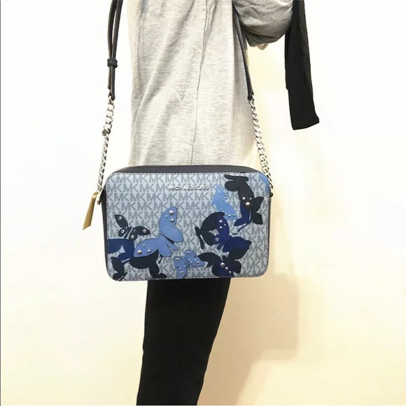 Michael Kors Bags Michael Kors Butterflies Large Crossbody Bag